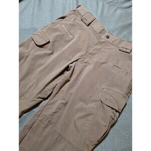 5.11 Tactical Taclite Cargo Workwear Pants Men's 34/34  Khaki Outdoor Ripstop